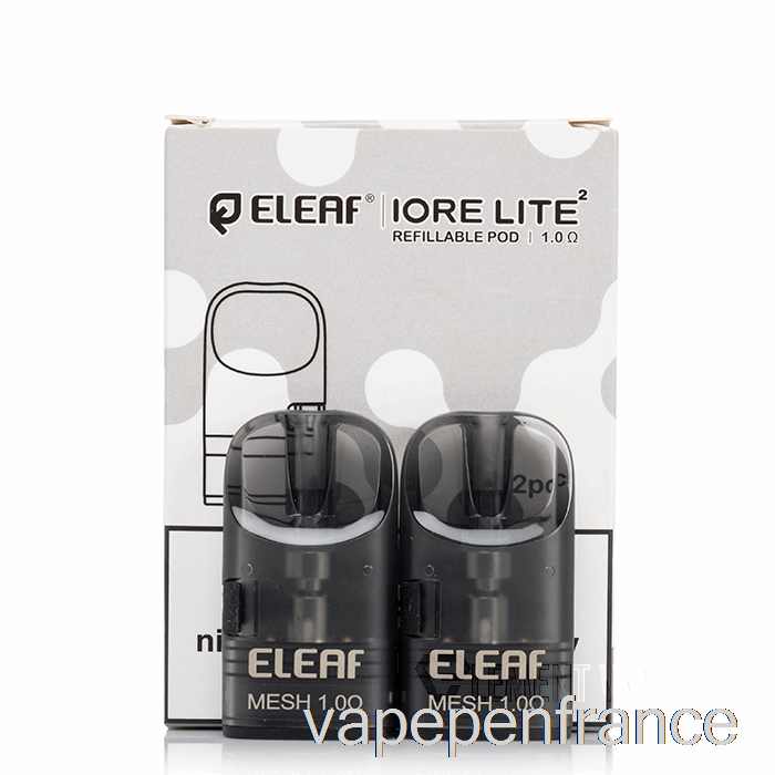 Eleaf Iore Lite 2 Dosettes De Remplacement 2 Ml De Dosettes Rechargeables Stylo Vape